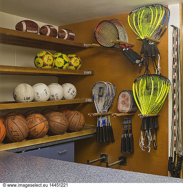 Sports Equipment Display