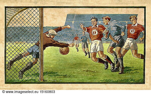sports  football  football match  Germany  circa 1935