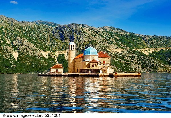 St George Island Kotor Bay  Perast Montenegro