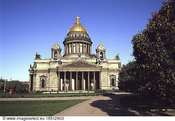 St. Isaacs Church World's Third-largest St. Petersburg Russia