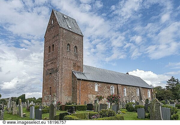 St. Laurentii Church  Süderende  Föhr  North Frisian Island  North Frisia  Schleswig-Holstein  Germany  Europe