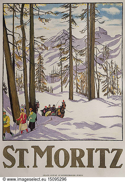 St. Moritz  1918.