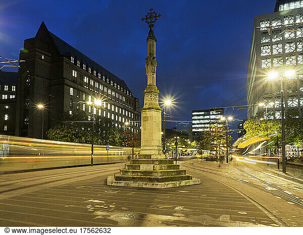 St. Peters Square  Manchester  England  United Kingdom  Europe