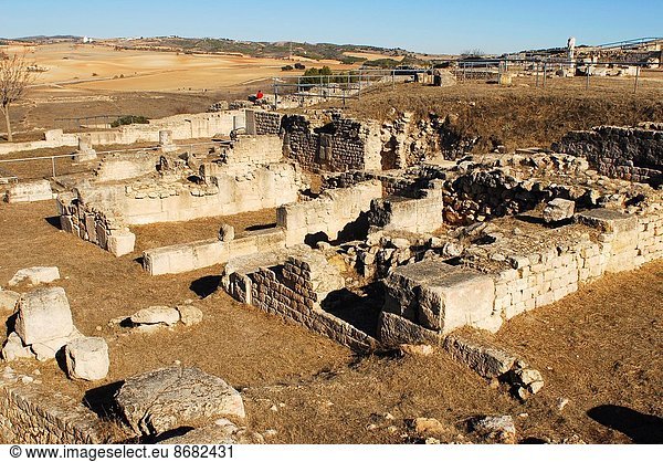 Stadt , Ausgrabungsstätte , Ruine , römisch , Spanien