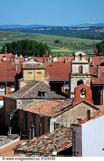 Stadt Ansicht Soria Spanien