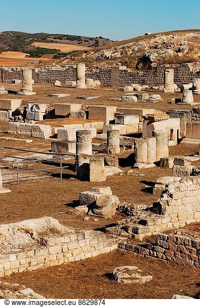 Stadt  Ausgrabungsstätte  Ruine  römisch  Spanien