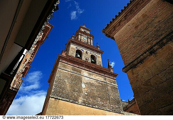 Stadt Carmona in der Provinz Sevilla  Iglesia de Santa Maria  Andalusien  Spanien  Europa