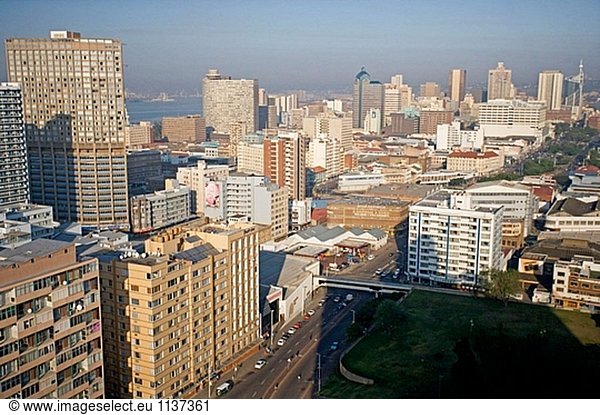 Stadt Durban. KwaZulu-Natal in Südafrika. Südafrika