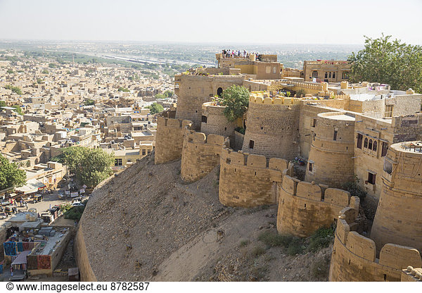 Stadt  Großstadt  Festung  Asien  Indien  Jaisalmer  Rajasthan