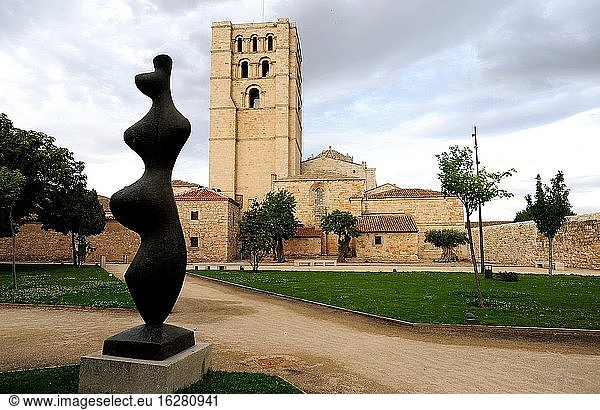Stadt Zamora  Kathedrale. Kastilien und Leon  Spanien.