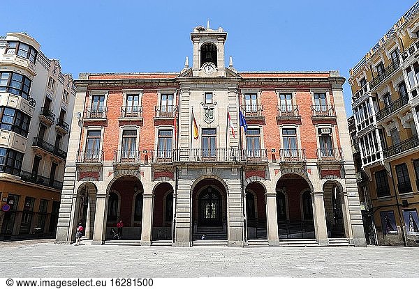Stadt Zamora  Neues Rathaus (19. Jahrhundert). Kastilien und Leon  Spanien.