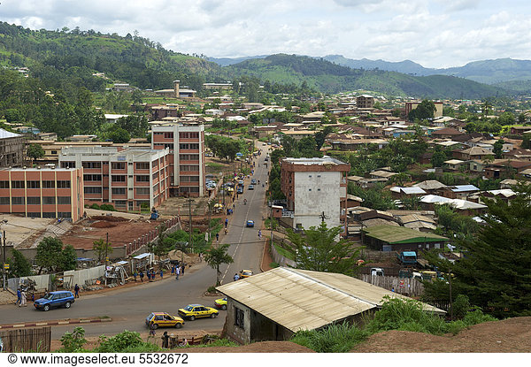 Stadtansicht  Bamenda  Kamerun  Afrika