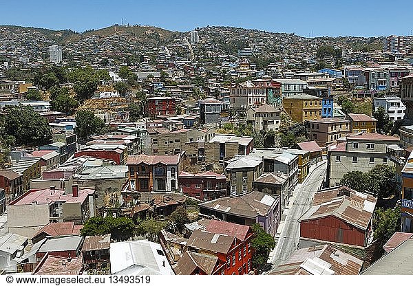 Stadtansicht  Valparaiso  Chile  Südamerika