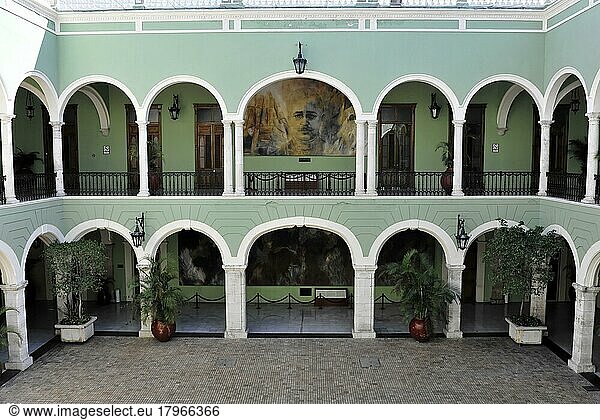 Stadthalle  Museum  Merida  Yucatan  Mexiko  Mittelamerika