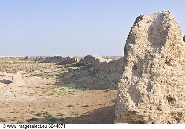 Stadtmauer  Großstadt  UNESCO-Welterbe  antik  Asien  Zentralasien