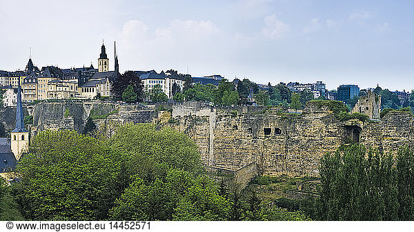 Stadtmauern in Luxemburg-Stadt