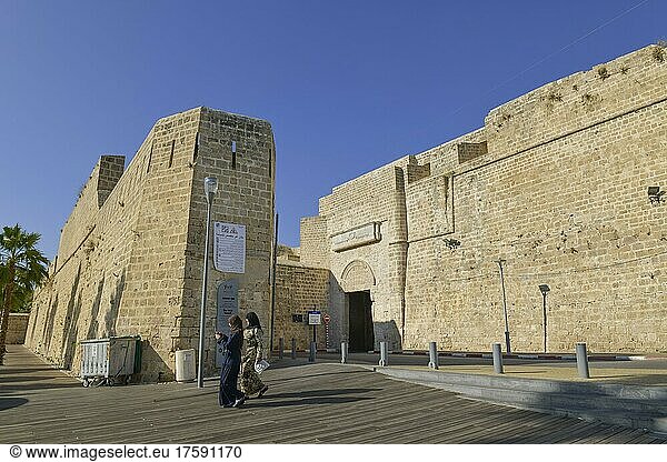 Stadttor Land gate  Akko  Israel  Asien