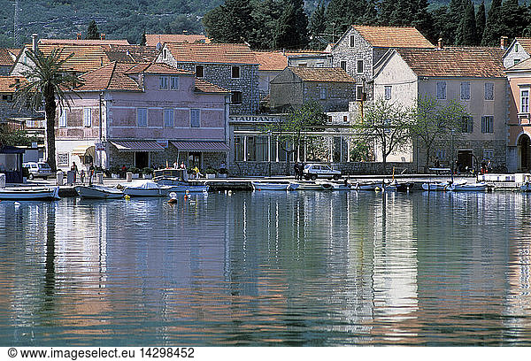 Stari Grad suburb  Hvar island  Dalmatian islands  Croatia  Europe
