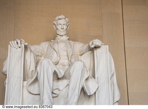 Statue des US-Präsidenten Abraham Lincoln