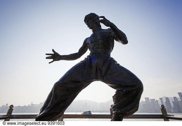 Statue Kampfsport China Asien Hongkong Karate