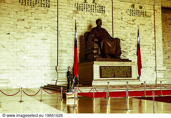 Statue of Chiang Kai Shek.