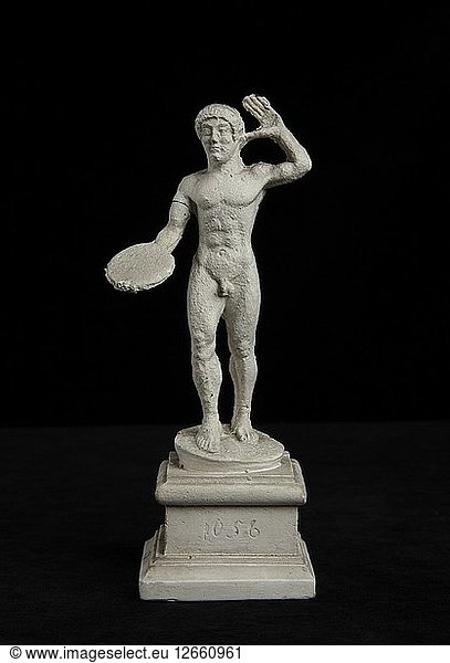 Statuette eines Diskuswerfers  480-460 v. Chr. Künstler: Unbekannt.