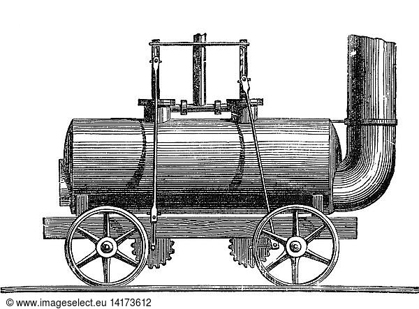 Steam Powered Locomotive  1812