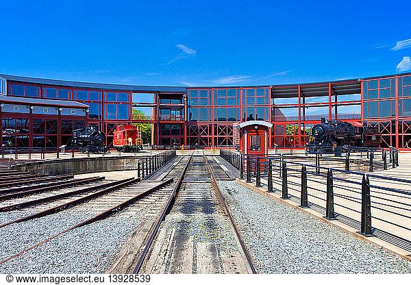 Steamtown Historic Site Roundhouse and Turntable