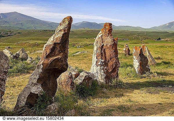 Steine von Zorakhar  prähistorisch  2. Jahrtausend v. Chr.  Provinz Sjunikh  Armenien  Asien