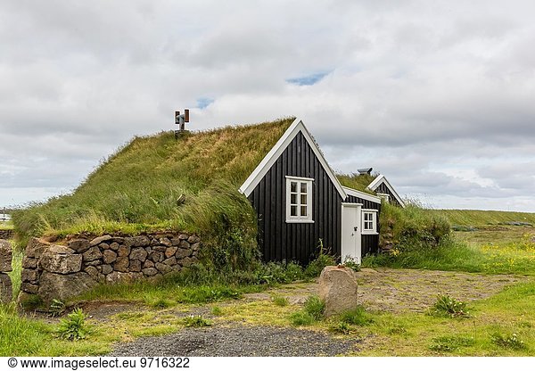 Stekkjarkot Stekkjarkot, a classic example of the roughly built turf ...