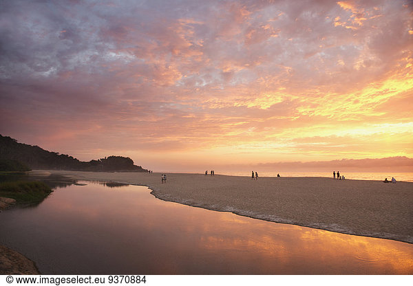 Stilleben still stills Stillleben Strand Sonnenuntergang über