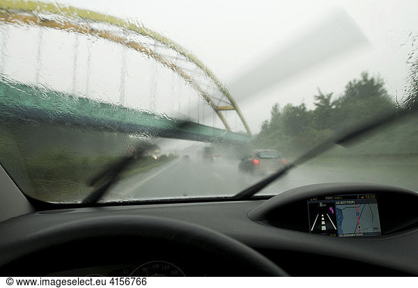 Storm on the autobahn
