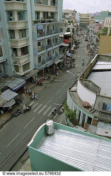 Straße Großstadt Ansicht Südostasien Asien Vietnam