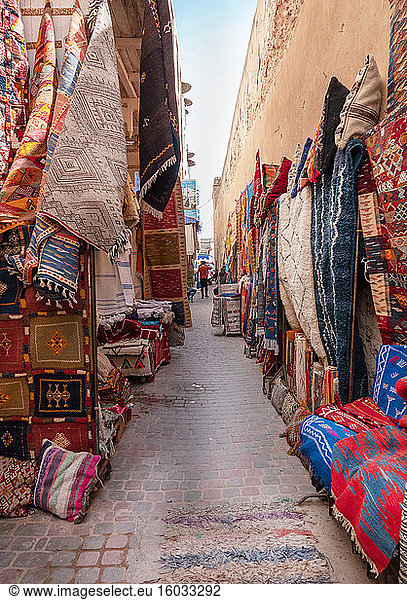 Straßenmarkt  Marrakesch  Marokko  Nordafrika  Afrika