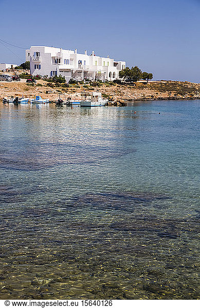 Strand Agioi Anargyroi; Naoussa  Insel Paros  Kykladengruppe  Griechenland