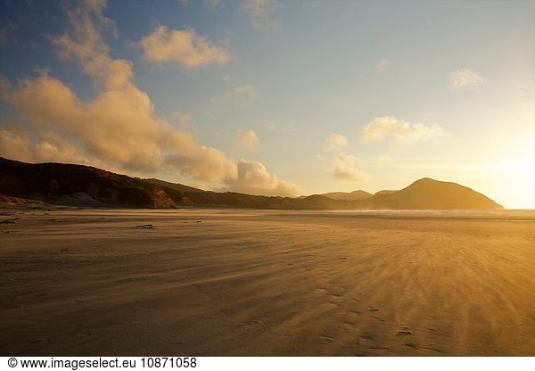 Strand in Neuseeland  Südinsel