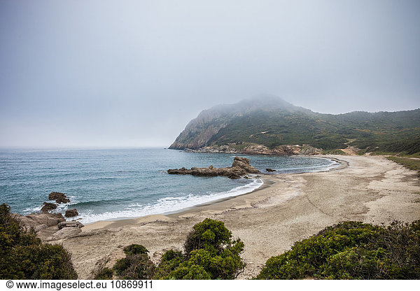 Strand und Küstenlinie  Costa rei  Sardinien  Italien