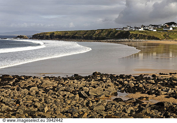 Strand von Doogort Achill County Mayo Irland Europa