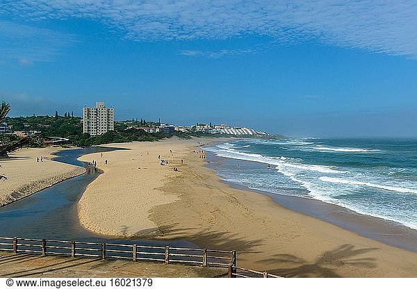 Strand von Margate. Südküste. KwaZulu Natal. Süd Afrika.