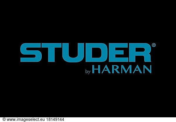 Studer  Logo  Black background