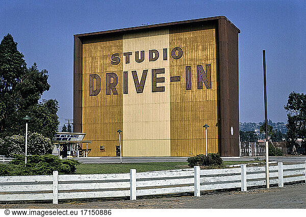 Studio Drive-In  Culver City  California  USA  John Margolies Roadside America Photograph Archive  1991