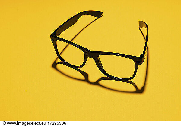 Studio shot of simple classic eyeglasses