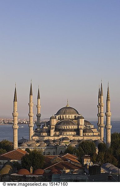 Sultan-Ahmed-Moschee  Blaue Moschee  Istanbul  Tuerkei