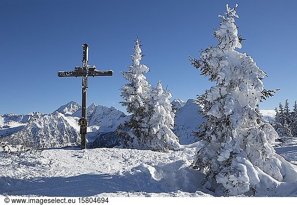 Summit cross ski area Planai Schladming Styria Austria Europe