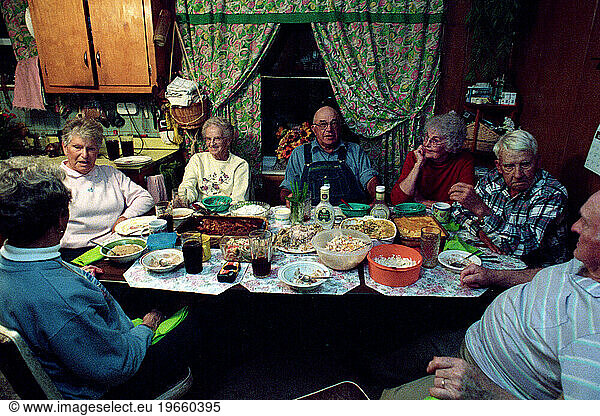 Sunday dinner at Bumgarners.