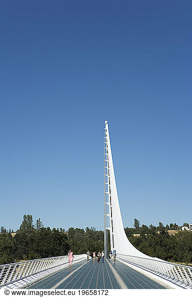 Sundial Bridge  Redding  CA.