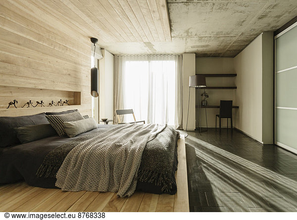 Sunny modern bedroom