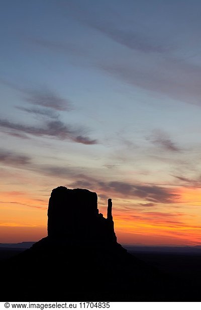 Sunrise at Monument Valley  Arizona  United States.