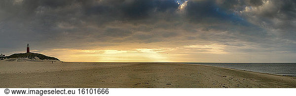 Sunset  Island of Texel  Netherlands