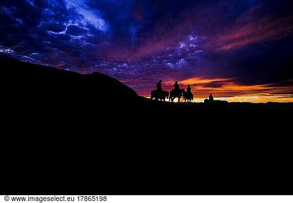 Sunset Riders in Big Bend National Park